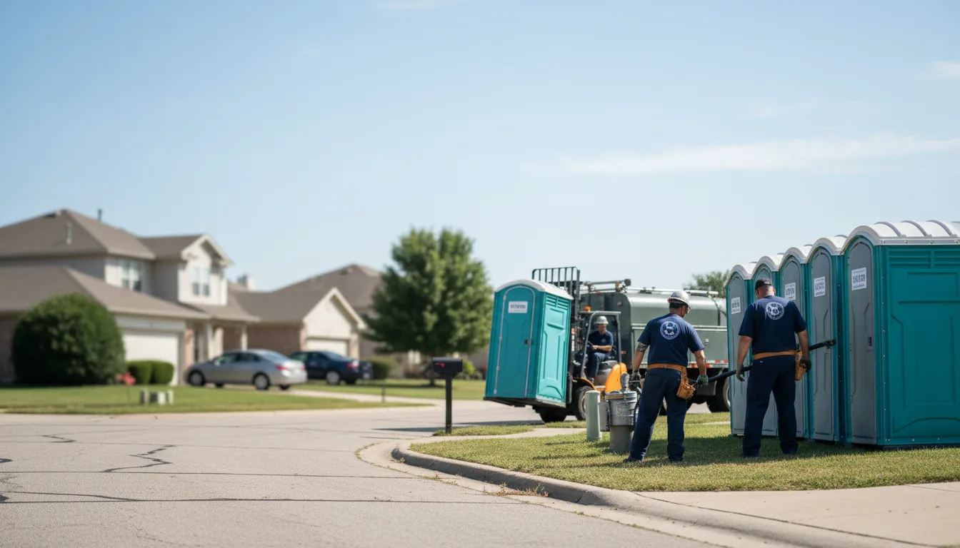 Porta Potty Rental in Camp Dennison, OH near me